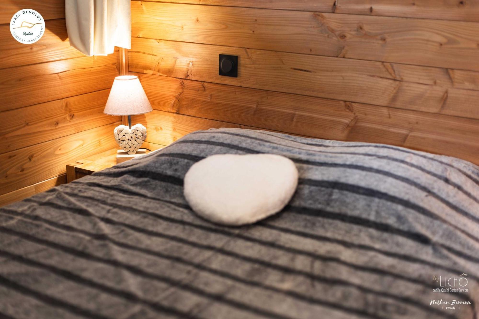 Appartement Lumineux Neuf Dans Bas De Chalet Le Douglas 拉茹杜罗普 外观 照片